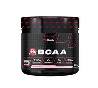 MyMUSCLE - My BCAA - Acides Aminés BCAA en Poudre Label Kyowa Quality® + L-Glutamine + L-Citrulline + Electrolytes - Pineberry 390g - 30 Portions
