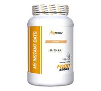 MyMUSCLE - My Instant Oats - Farine d’Avoine Micronisée en Poudre - Saveur Caramel 1,5kg - 30 Portions