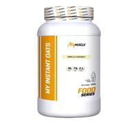 MyMUSCLE - My Instant Oats - Farine d’Avoine Micronisée en Poudre - Saveur Vanilla Coconut 1,5kg - 30 Portions