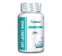 MyMUSCLE - My Joint Max - Complexe pour Articulations - Collagène Hydrolysé + Vitamine C + Glucosamine + Sulfate Chondroïtine + MSM - 120 Gélules