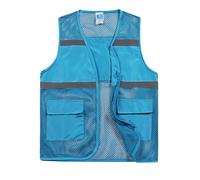 Mymyguoe Gilet de travail pour homme - Gilet de sécurité pour moto, VTT, séchage rapide, réflecteurs, coupe-vent, vêtements de travail, gilet de vélo, gilet de cyclisme, respirant, gilet de pêche