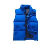 Mymyguoe Gilet matelassé pour homme - Léger et chaud - Gilet d'hiver surdimensionné - Sans manches - Décontracté - Grande taille - Gilet de transition - Gilet de sport confortable et aéré - Gilet