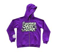 Mymyguoe Y2K Sweat à capuche pour homme - Imprimé streetwear - Graffiti - Veste à capuche surdimensionnée - Veste à capuche - Pull baggy - Streetwear - T-shirt de sport - Hip Hop - Veste demi-saison