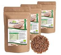 Mynatura Bio Sachet de 1000 g de psyllium d’Inde - Riche en fibres alimentaires - Qualité alimentaire contrôlée - pur à 99 % - Produit alimentaire naturel pur - Pour homme et animaux