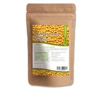 Mynatura Crispies de soja à haute teneur en protéines, 88 % de protéines, protéines végétaliennes, protéines végétales, protéines de soya, graines de soja, collation de soja, végétalien (1000 g)