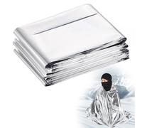 Mynoozi Couverture d'urgence, couverture de premiers secours en plein air, couverture chaude, parfaite pour la survie en plein air ou les premiers secours
