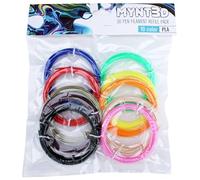 MYNT3D PLA 3D Stylo Filament Recharge 10-Pièce Paquet