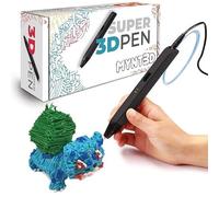 Kit de dessin Mynt3d - MP030-BK - Stylo Super 3D, stylo d'impression 3D compatible ABS et PLA 1,75 mm
