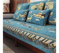 MyNvy Housse de canapé Housse de canapé/Plaid, Couverture de canapé, Housse de canapé en Coton en Forme de L/en Forme de U/canapé d'angle 3/2/1 Places(Color:a,Size:110 * 280cm)