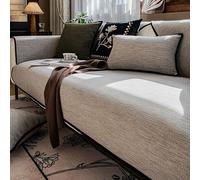 MyNvy Housse de canapé Housses de canapé en Chenille lavables Nouvelles Housses de Coussin de canapé,Housse de canapé antidérapante 1 2 3 Places pour canapé(Color:m,Size:110 * 110cm)