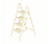 MyNvy Petit escabeau Pliable Escabeau Pliable à 3 marches - Antidérapant - en Fer - Multifonction - pour la Maison, la Cuisine et l'extérieur - Charge maximale : 150 kg(Color:108cm,Size:)