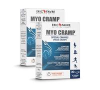 MYO CRAMPES - SPECIAL CRAMPES (Lot de 2) - Effort Physique, Diurne, Nocturne - Aide à l'Équilibre électrolytique grâce au Magnésium - Laboratoire Français Eric Favre