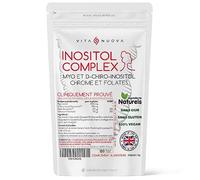 Myo et D Chiro Inositol avec Folate et Chrome - SOPK/PCOS - Sans Additifs