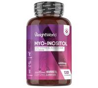 Myo Inositol 4000mg avec Vitamines B6, B9 Acide Folique & Chrome - Selon L'EFSA, la Vitamine B6 Contribue à la Régulation de l'Activité Hormonale, 120 Comprimés Vegan pour 1 Mois, Inositol Complexe