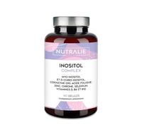 Myo inositol D Chiro 40:1 SOPK - Pour 2 Mois Activité Hormonale - Avec Q10 + Acide Folique + Sélénium + Vitamines D + B - Métabolisme Énergétique - Nutralie Inositol Complex 180 Gélules Végétaliennes