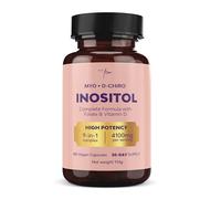 Myo-Inositol et D-Chiro Inositol SOPK 4100MG Gélules Véganes - Fonction Métabolique, Équilibre Hormonal et Bien-Être Psychologique - 9-en-1, Folate 5-MTHF, Chrome, Zinc, Vitamine B6, B12 & D3