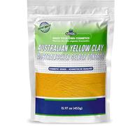 MYOC Argile jaune australienne | Argile naturelle de qualité cosmétique pour soins de la peau, masques capillaires, savons et recettes de désintoxication - 453 g