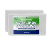 MYOC Base de savon à la glycérine | Glycérine, Aloe Vera et extrait de rose | Base de fusion et de coulée pour la fabrication de savon DIY | 2000 g / 70,54 onces