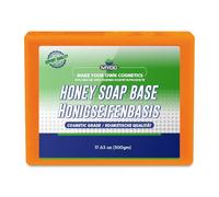 MYOC Base de savon au miel | Extrait de miel, glycérine et aloe vera | Base de fusion et de coulée pour la fabrication de savon DIY | 500 g