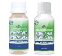 MYOC Combo Pack : Diméthicone - 120 ml / 4.05 fl oz & Germall Plus | 240 ml / 8 fl oz - Base de formation naturelle préservée