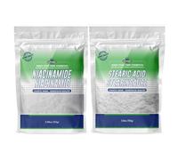 MYOC Combo Pack : Poudre de niacinamide - 113 gm / 3,8 oz & acide stéarique - Skin Texture & Barrier Support Duo (110 g/3,7 oz)