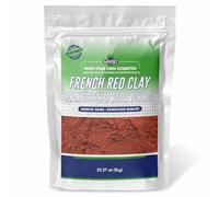 MYOC French Red Clay - Pure Natural Cosmetic Grade | Ideal for DIY Face Masks, Soaps, Scrubs & Cosmetic Formulations | 1 kg (35.27 oz)