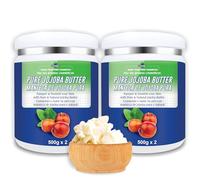 MYOC Jojoba Butter - Natural Cosmetic Grade | Ideal for DIY Creams, Balms, Lotions, Soaps & Cosmetic Formulations | 2 kg (70.54 oz)