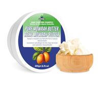 Myoc Mowrah Butter | Kosmetische Qualität | Natürliches Weichmachermittel für Haut- und Haarpflege | Ideal für Lotionen, Cremes, Balsame, Seifen und DIY-Schönheitsprodukte - 200 g / 7,05 oz
