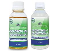 MYOC Pack Combo : Polysorbate 80-120 ml / 4.05 fl oz & Polyquaternium-7 | 120 ml / 4.05 fl oz - Duo émulsifiant & Conditioning Duo