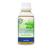 MYOC Polysorbate 80 liquide (TWEEN 80) (120 ml) - Sans adultes - Qualité CGMP de qualité cosmétique - Utilisé comme émulsifiants, excipients, tensioactifs, lotioncrafter