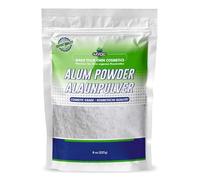 MYOC Poudre d'alun - Qualité cosmétique - Alun de potassium naturel pour déodorants faits maison, après-rasage, bains de pieds et formulations de soins de la peau - 227 g