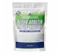 Myoc Poudre d'arbutine Alpha | Matériau brut de qualité cosmétique pour bricolage et soin de la peau - 30 g