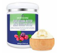 Myoc Ucuuba Butter | Kosmetische Qualität | Reich an Myristinsäure für Hautpflege, Balsame, Seifen und Haarmasken | Ideal für DIY-Schönheitsformulierungen - 500 g / 17,63 oz