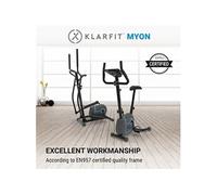 Myon Cycle Vélo d'appartement avec écran - Inertie 12 kg - résistance magnétique 8 niveaux