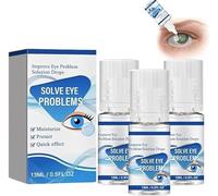 Myopia Reversal Eye Drops, Treatment Eye Problems Solution Drops,Eye Wellness Drops for Eye Problem Solution Drops,Myopia Eye Drops,Improve Eye Problem Solution Drops,Alleviate Eye Fatigue (3 Pcs)