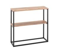 MyosHome - Meuble d'entrée industriel, idéal pour entrées de style industriel, meuble console couleur Atlantic Pine, 80 x 25 x 80 cm