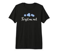 Myosotis Décoration de Jardin avec Fleurs T-Shirt Haut de Gamme