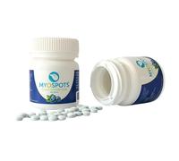Myospots - Pastilles d'entraînement pour le repos de la langue en variantes de goût - Lot de 100 - Favorise la respiration (fruit de la passion)