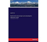 Myothermische Untersuchungen Aus Den Physiologischen Laboratorien Zu Zürich