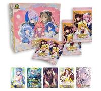 MyOuch 180PCS Anime Cards,Goddess Tale Collectable,Goddess Tale Playing Foil Card Deck Box Ultra Rare Cards Metal UR/SD/TSR/SSR/SR/R Card - 30 Pack (NS2-9)