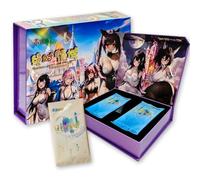 MyOuch Absolute Terror Field,31 Sheets/Box,Lucky Goddess Cards,Charming Figure Waifu Card,Beautiful Girls Set,Animation Girls Trading Card Series,Poker Table Toys
