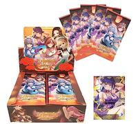 MyOuch All Series Goddess Story Waifu Card Booster Box Anime Girls Trading Cards TCG CCG Card 150 Feuilles Booster Goddess Story Waifu Card Goddess Story Package Series (NS-1-8)