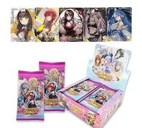 MyOuch Goddess Story Waifu Card TCG CCG Card 150PCS Booster Box Anime Girl Trading Cards Trading Cards Waifu Trading Cards Favorite for Fans, Children and Adults Anime Girls Trading Cards (NS1-9)