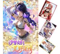 MyOuch Wilderness Romance 1 Piece/Pack,Collectible Cards,Charming Figure Waifu Card,Dream Lover,Goddess Story,Anime Girls.