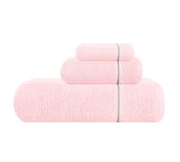 MyOwn Lot de 3 serviettes en coton ultra douces, contient une serviette de bain de 71,1 x 139,7 cm, une serviette de toilette de 40,6 x 61 cm et un chiffon de toilette de 30,5 x 30,5 cm, idéal pour un