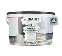 myPaint Peinture Façade & Toiture 5L - Gris Pierre - Peinture Extérieure Haute Opacité | Résistante aux Intempéries & Imperméable | Idéale pour Tuiles, Crépi, Béton & Maçonnerie
