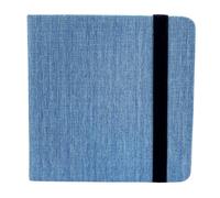 Mypaperworld Carnet de croquis carré à aquarelle - 300 g/m² - 100 % coton - Papier aquarelle - 12 x 12 cm - Sans acide - 24 feuilles et 48 pages pressées à froid - Bleu