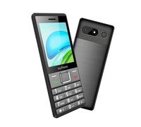 myPhone 7340 LTE téléphone Senior 4G avec Grandes Touches, écran 2,8", Double SIM, Bouton SOS, Facile à Utiliser, Longue autonomie, Noir et Argent