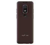 myPhone Téléphone senior Bueno LTE – 4G, écran 2,8 pouces, station de recharge, bouton SOS – Praline