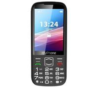 myPhone Halo 4 LTE téléphone Senior sans Forfait, écran 3,5 Pouces, Grosses Touches, Bouton SOS, 4G, Jusqu’à 16 Jours d’autonomie